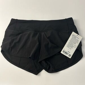 Lululemon speed up LR short 2.5” *Lined Black